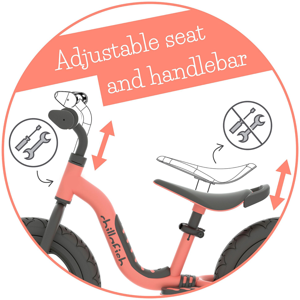 Chillafish Charlie 12 inch Sport Flamingo Balance Bike Image 5