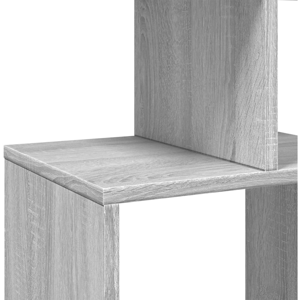 vidaXL 9 Shelf Grey Sonoma Oak Bookcase Image 7