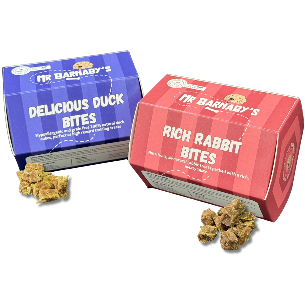 Mr Barnaby's Meaty Bite Mini Dog Treats Bundle 2 Pack Image 1
