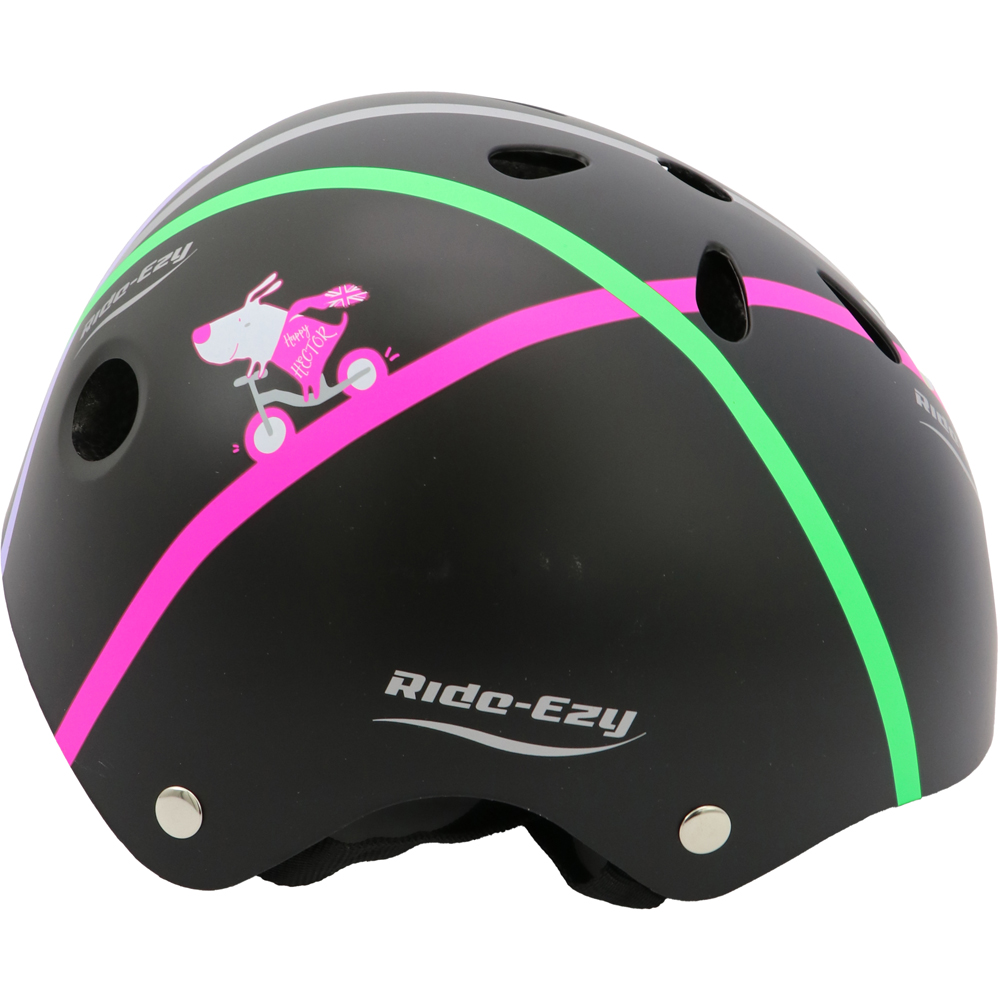Ride-Ezy Hector Black Kids LED Helmet Image 2