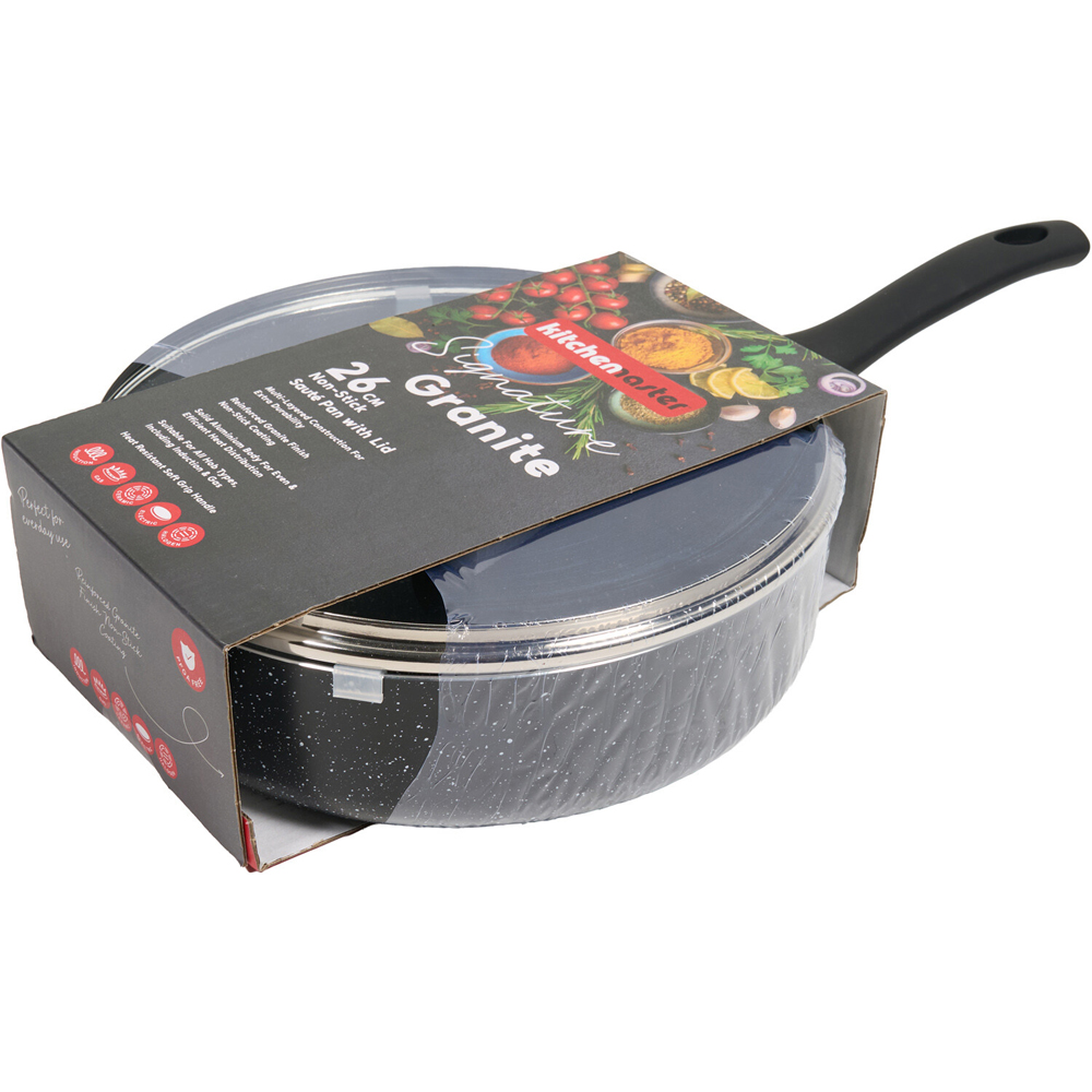 Signature Granite Saute Pan 26cm w. Lid Image 3