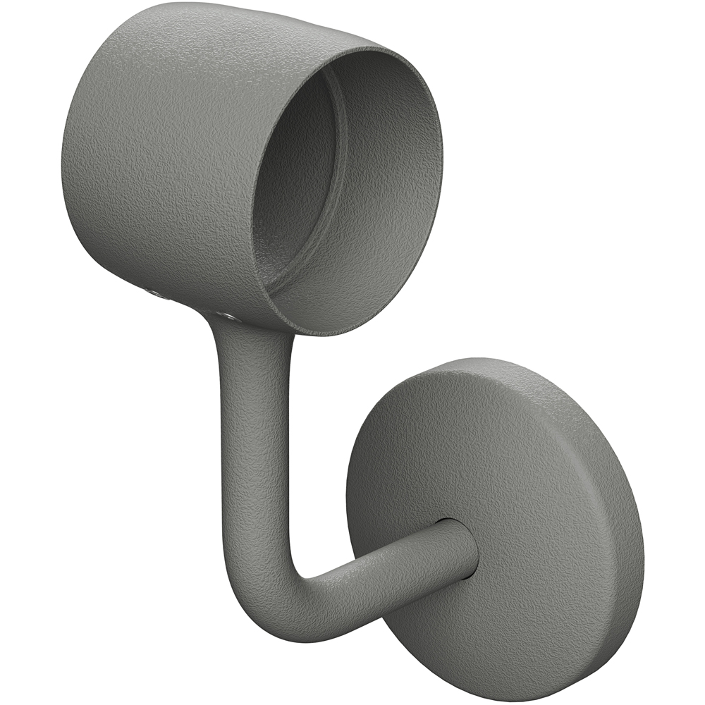 Forgeworks Textured Grey Stair Hand Rail Kit 1.2m Image 4