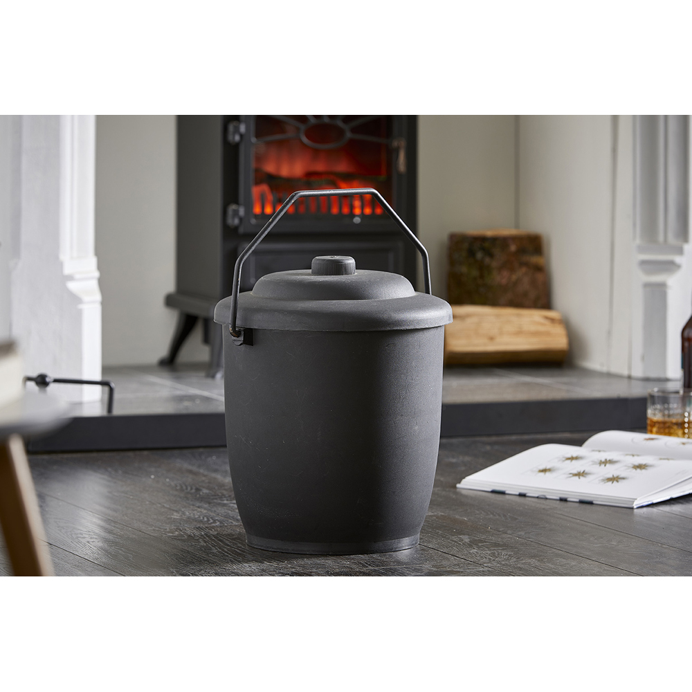 Inglenook Fireside Coal Bucket with Lid Image 2