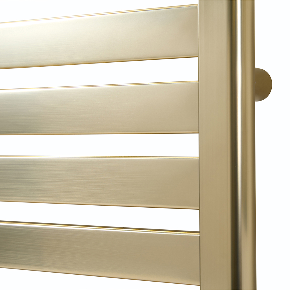 Eden Caldera Brushed Brass Electric Towel Radiator with WiFi Control 600W Image 5