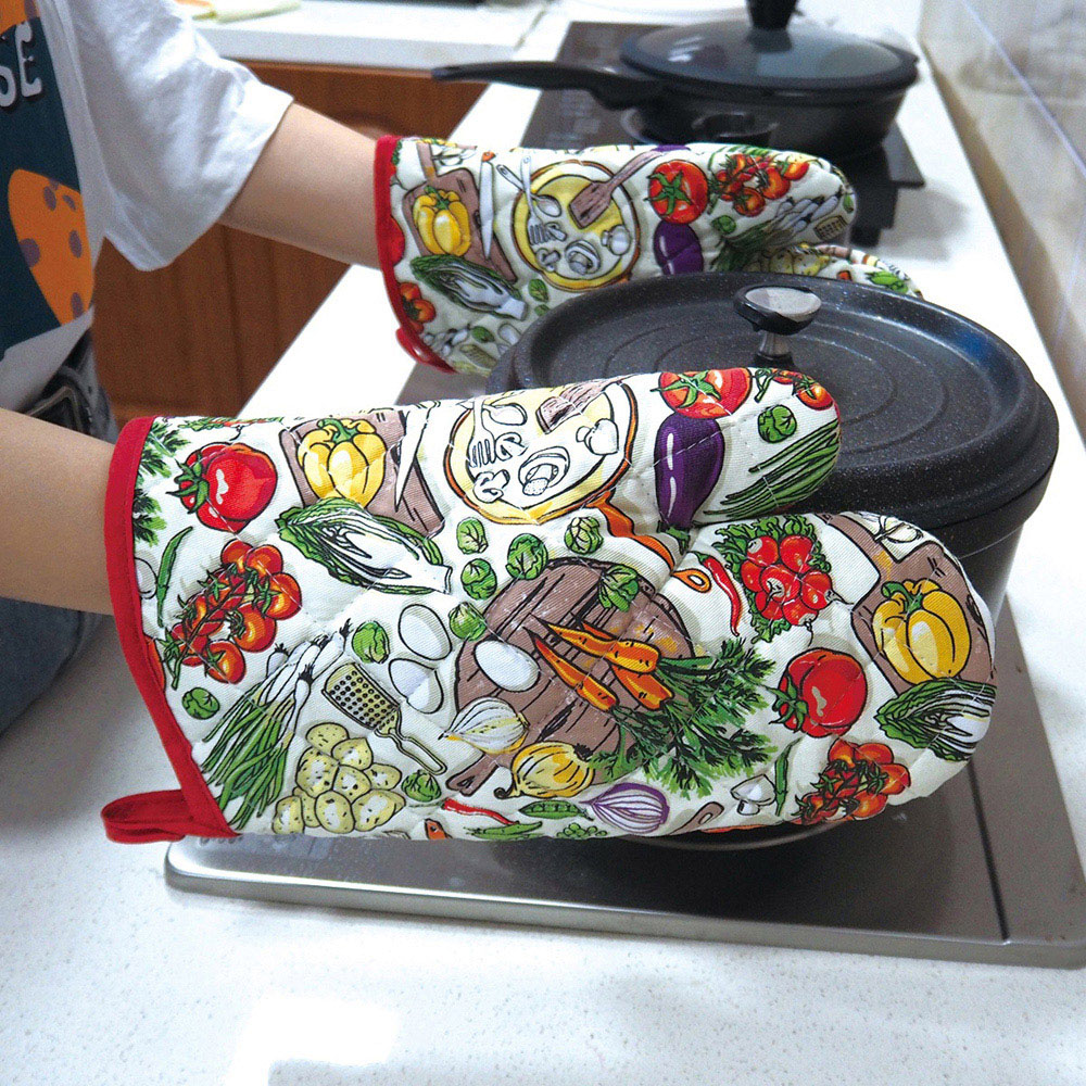 Highlands Homeware Kitchen Print Single Oven Mitt Image 4