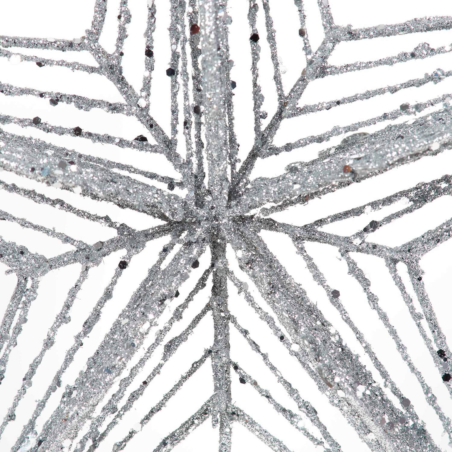 Champagne/Silver Star Christmas Tree Topper Image 4