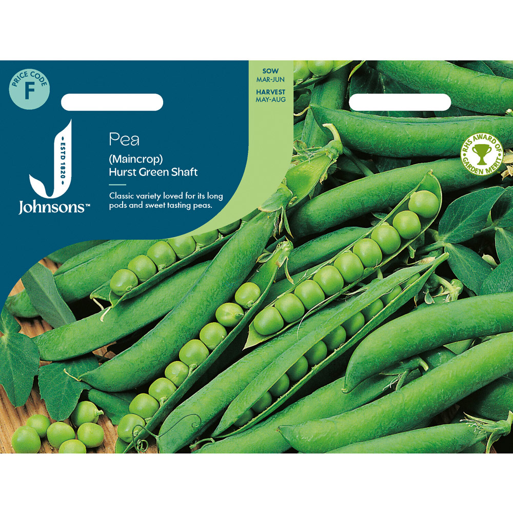 Pea Maincrop Hurst Green Shaft Seeds Image 2