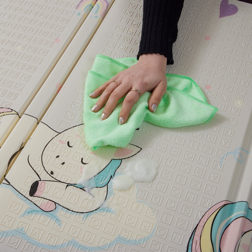 Liberty House Toys Unicorn with Moon and Stars Toddler Play Mat Image 7