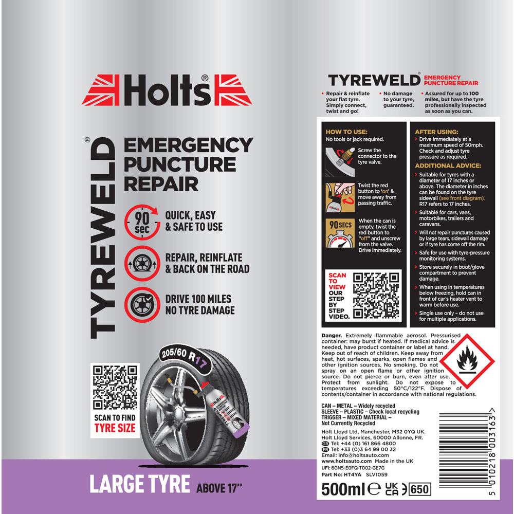 Holts Tyreweld Puncture Repair Image 5
