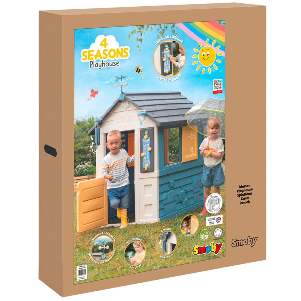 Smoby Kids 4 Seasons Playhouse Image 3