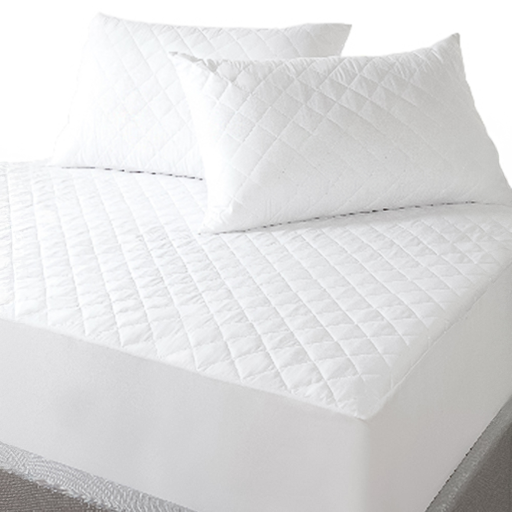 Rapport Home Single White Mattress Protector Image 1