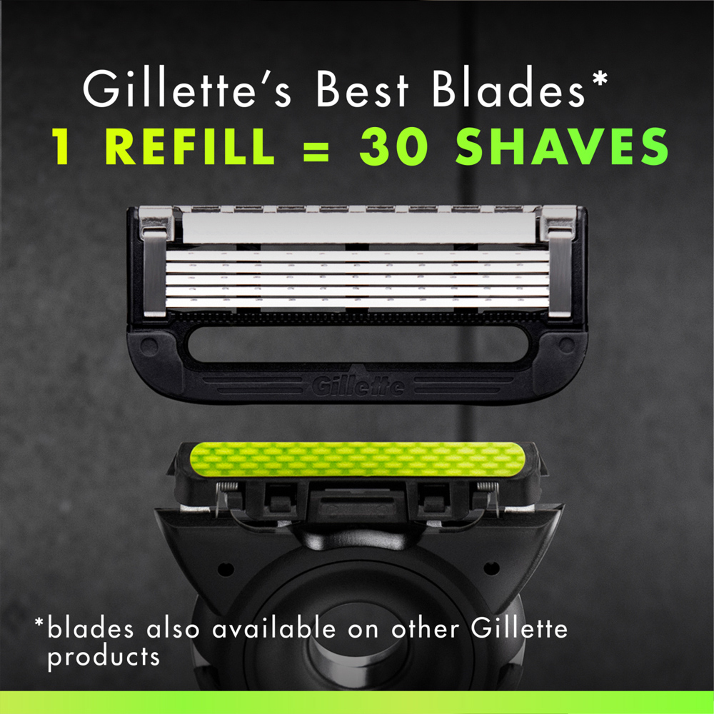 Gillette Labs 9 Piece Exfoliating Bar Razor Shaving Kit Image 3