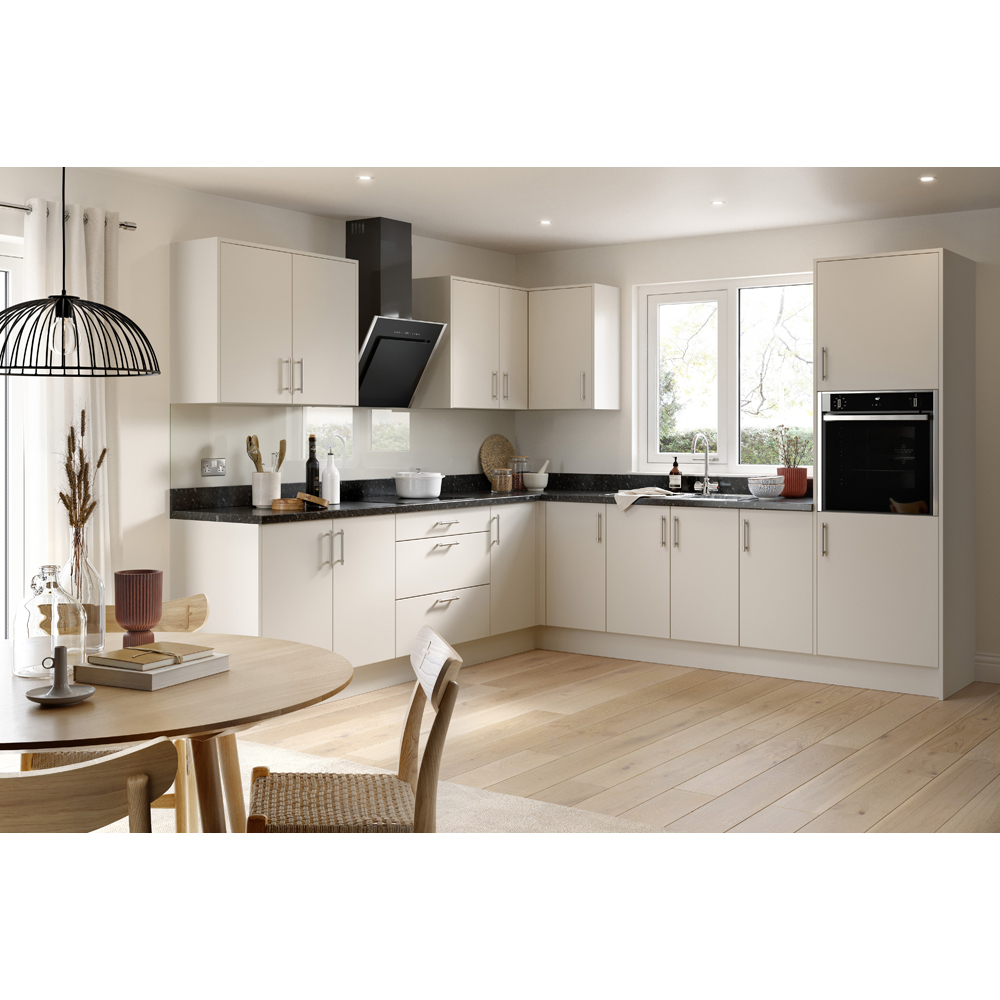 Kitchen Kit Slab Matt Cashmere Slimline Appliance Door 715 x 446mm Image 2