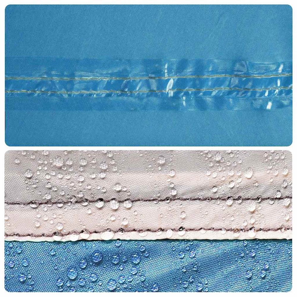 Walplus Waterproof Oxford Camping Tarp Shelter Blue 2.1 x 3 x 4.6m Image 7