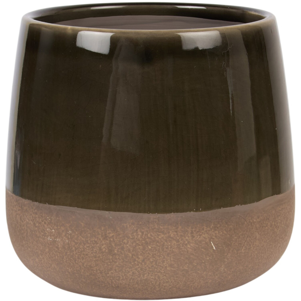 Glaze Stone Plant Pot Image 1