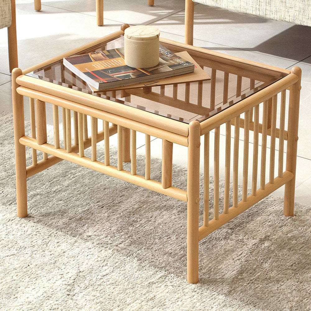 Desser Solo Natural Rattan Coffee Table Image 1