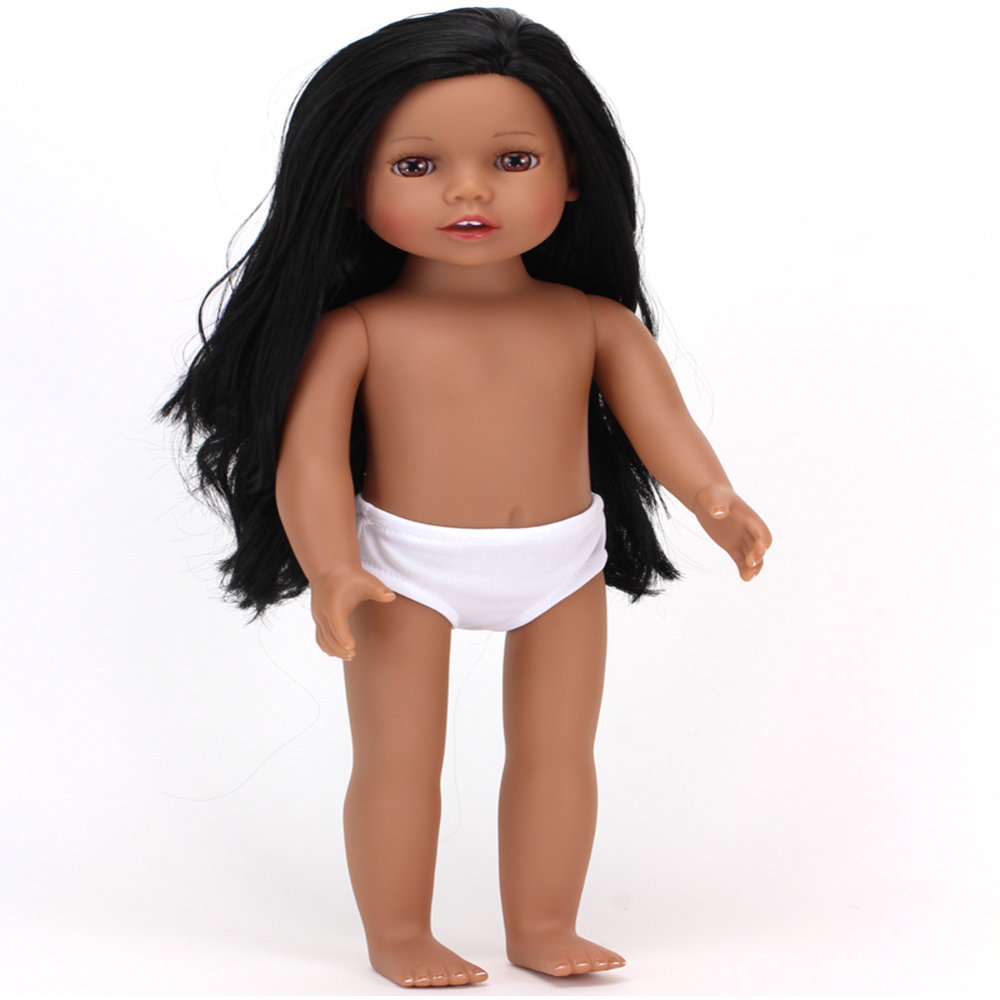 Teamson Kids Brooklyn Dark Brown Hair Vinyl Doll Dressed Image 3