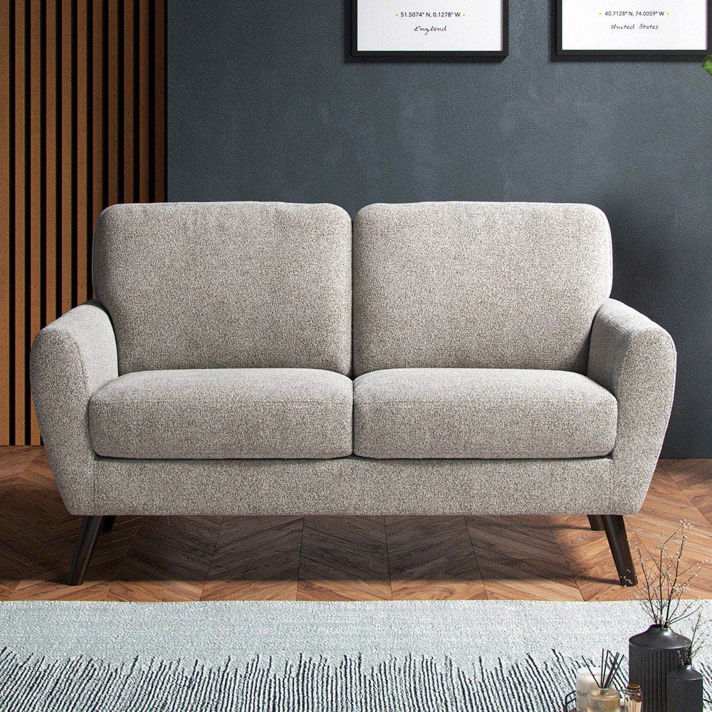 Matlock 4 Seater Linen Boucle Fabric Sofa Suite Image 6