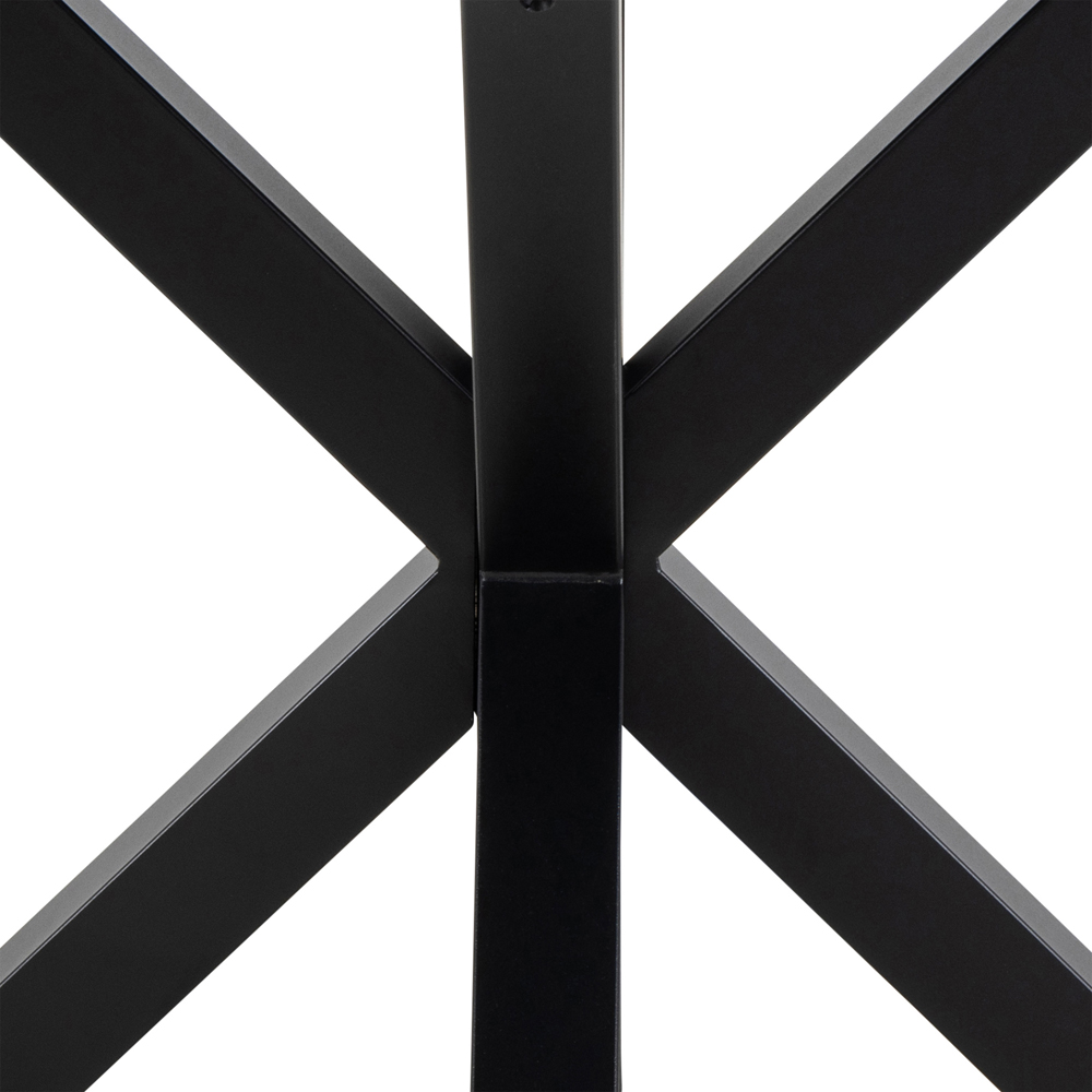 Florence Heaven Ceramic 4 Seater Round Dining Table White Image 6