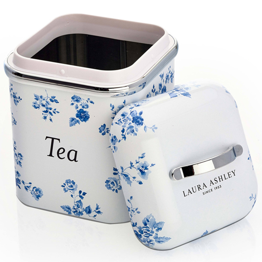 Laura Ashley Cream Floral 3 Piece Kitchen Canister Set Image 7