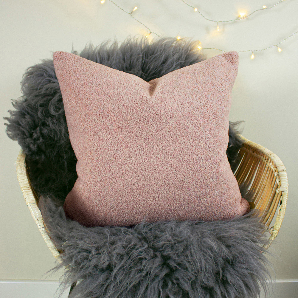 furn. Malham Powder Fleece Cushion Image 2