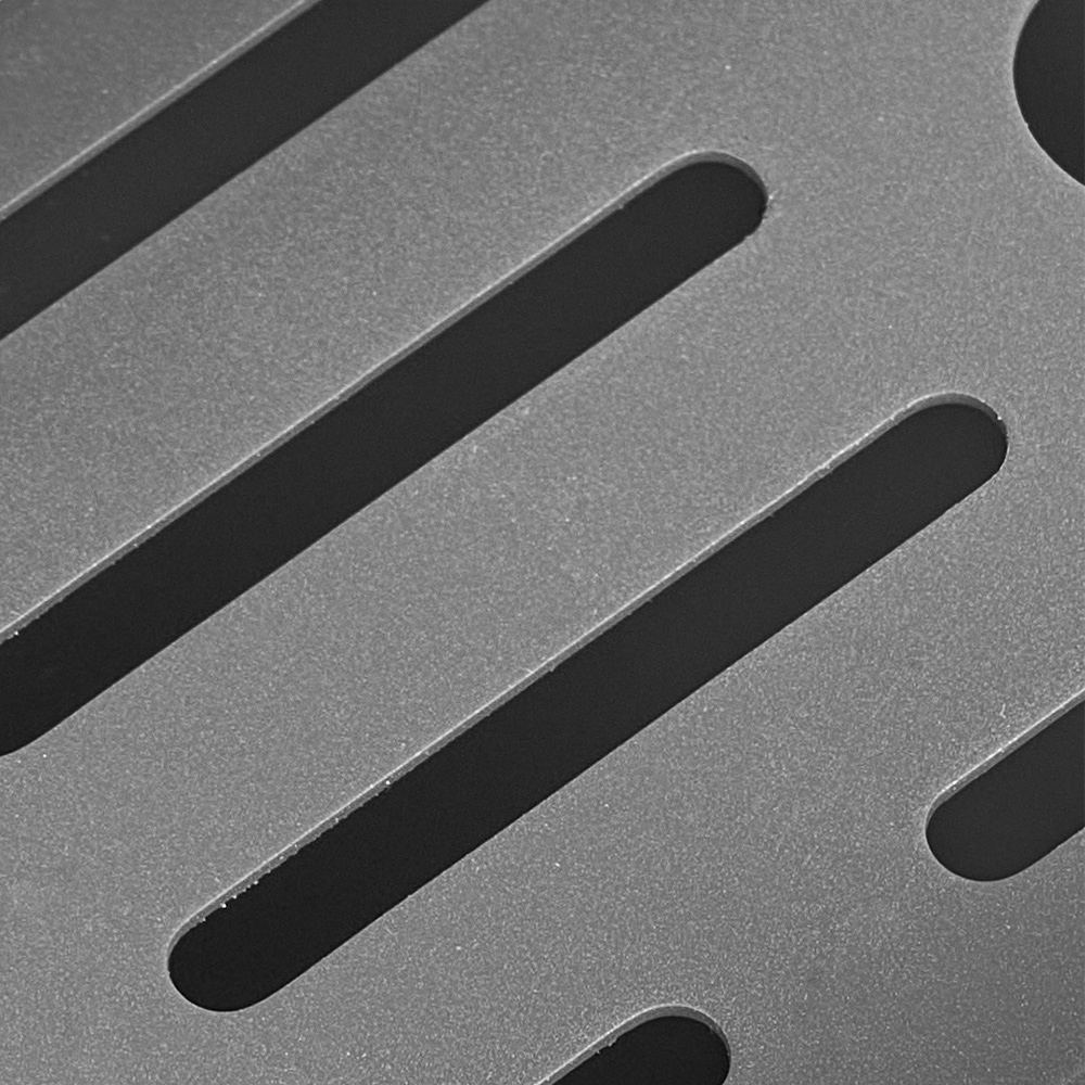 Living and Home Grey Wall-Mounted Kitchen Knife Storage Rack Image 6