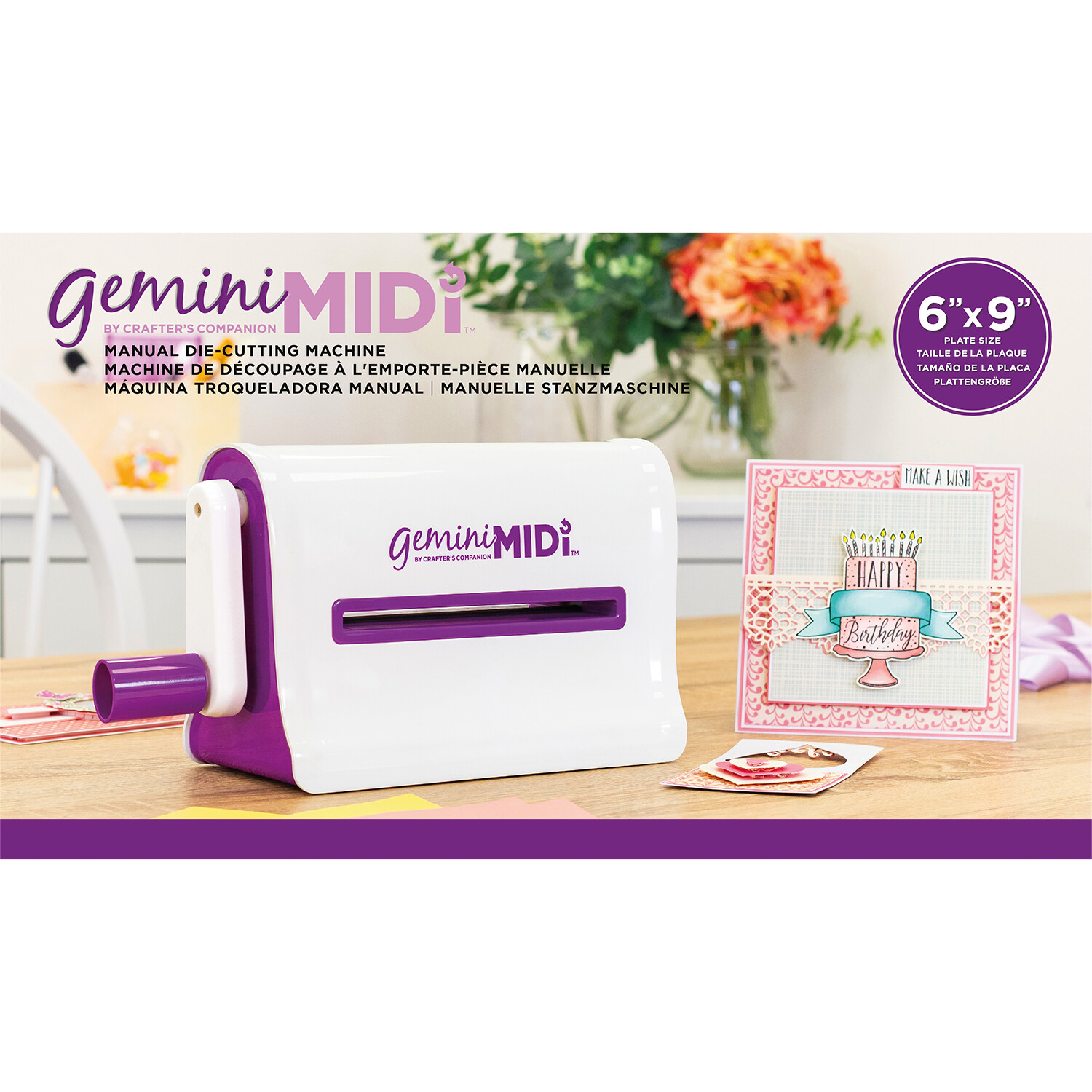 Crafter's Companion Gemini Midi Manual Die Cutting Machine Image 2
