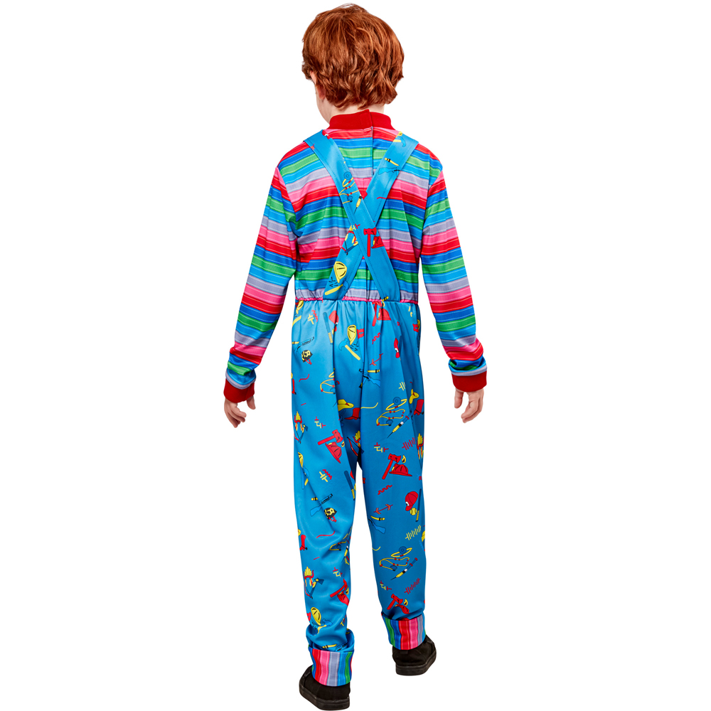 Chucky Deluxe Child Halloween Costume 9 to 10 Years Image 2