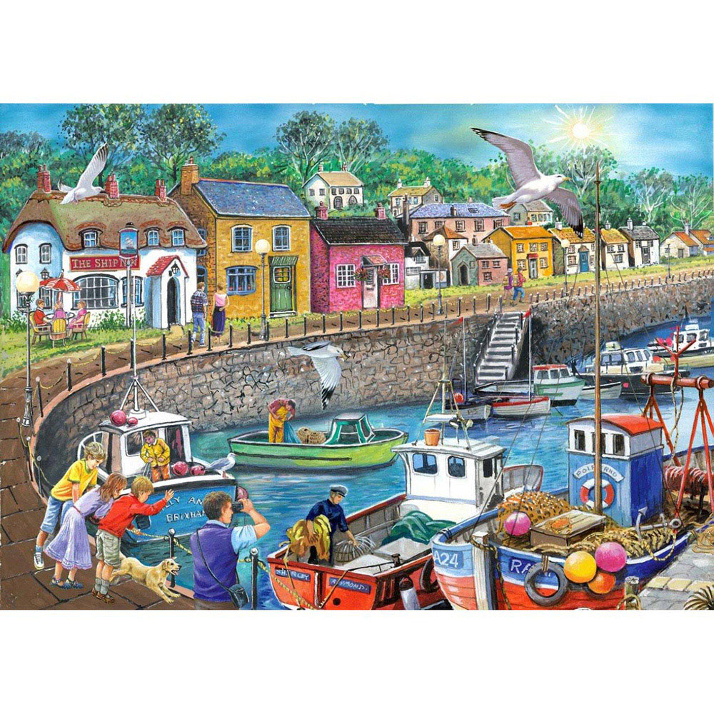 The House of Puzzles Seagull View 250 Piece Jigsaw Puzzle Image
