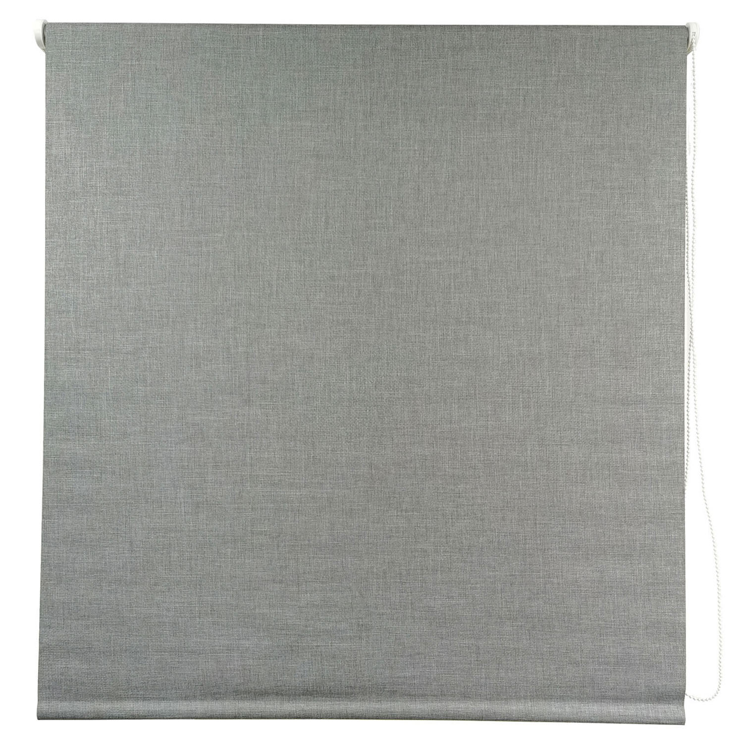 Textured Blackout Blind - Soft Grey / 90cm Image 2