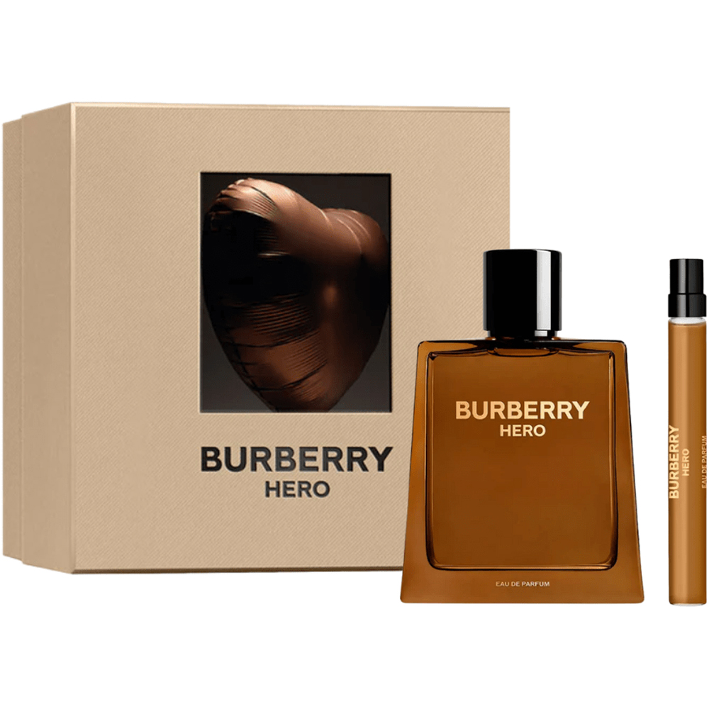 Burberry Hero Eau De Parfum Spray Gift Set 100ml Image 2