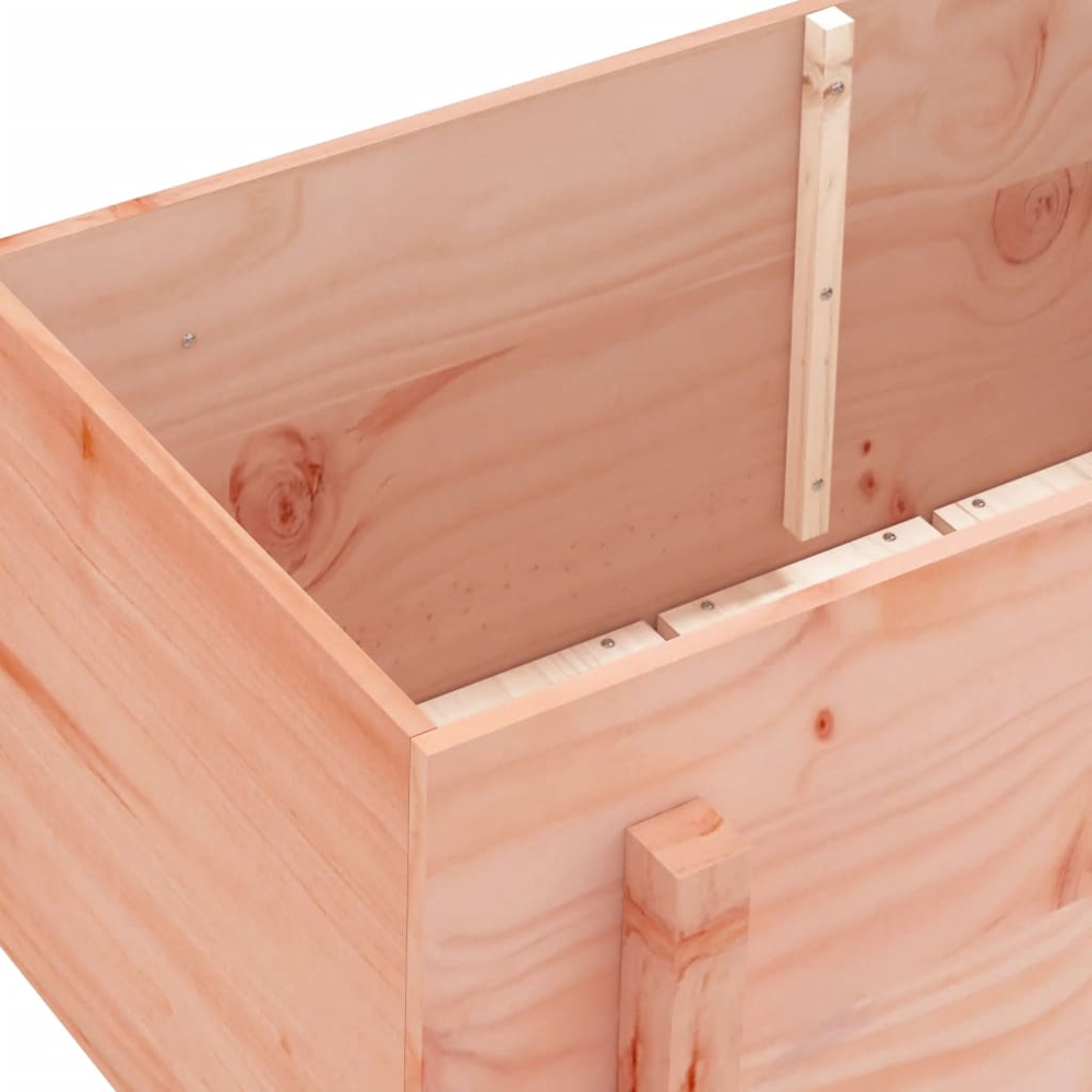 vidaXL Natural Solid Douglas Wood Raised Garden Bed 57 x 101 x 50cm Image 6