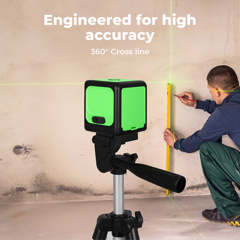 Traderight Self-Levelling 360 Degree Green Laser Level with Tripod Image 5