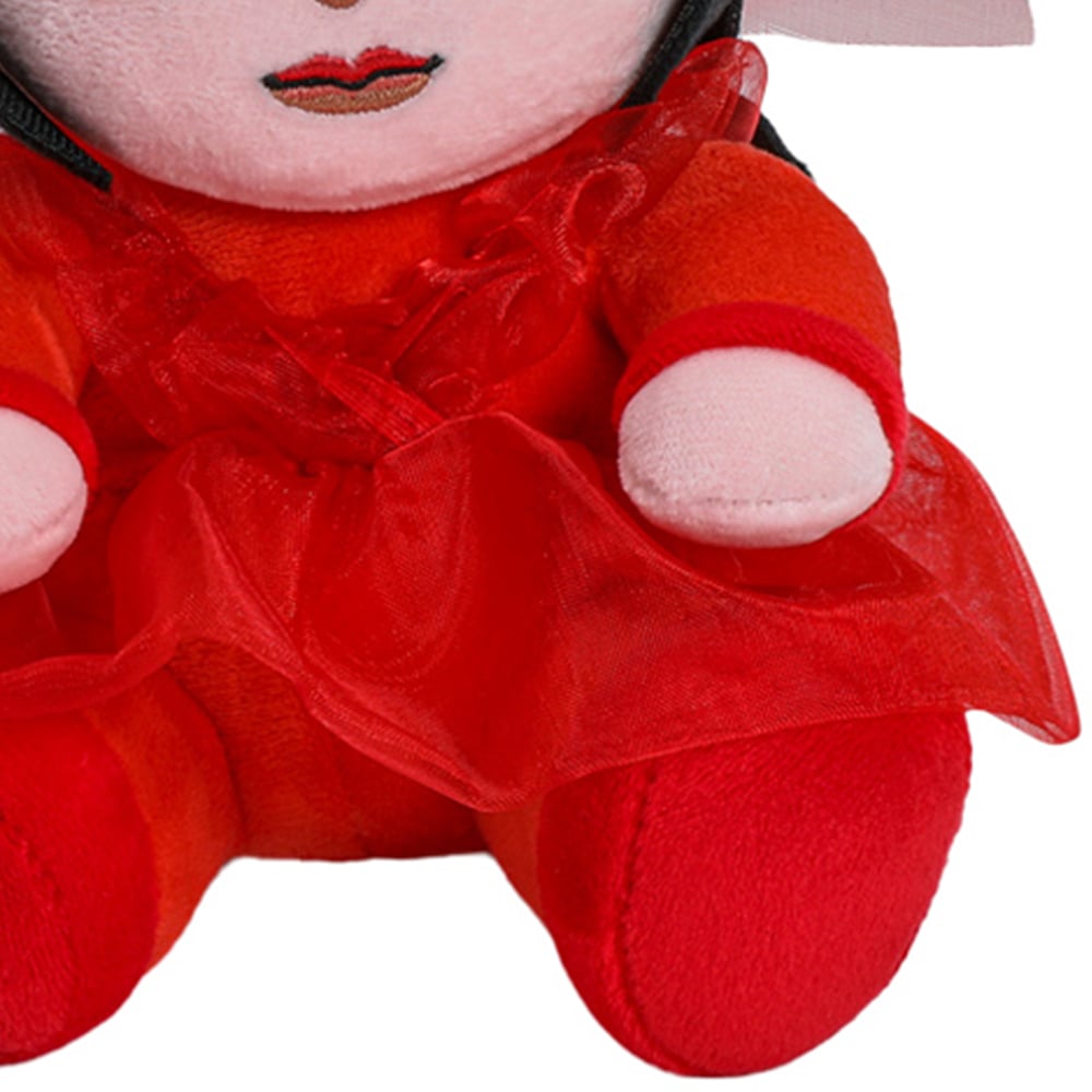 Kidrobot 90s Beetlejuice Lydia Red Wedding Dress Plush Toy Image 2