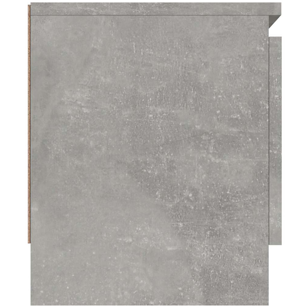 vidaXL 2 Door 2 Shelf Concrete Grey TV Cabinet Image 6