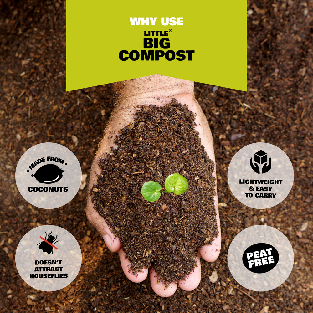 Coco & Coir Little Big Compost Coco Coir Compost 54L Image 3