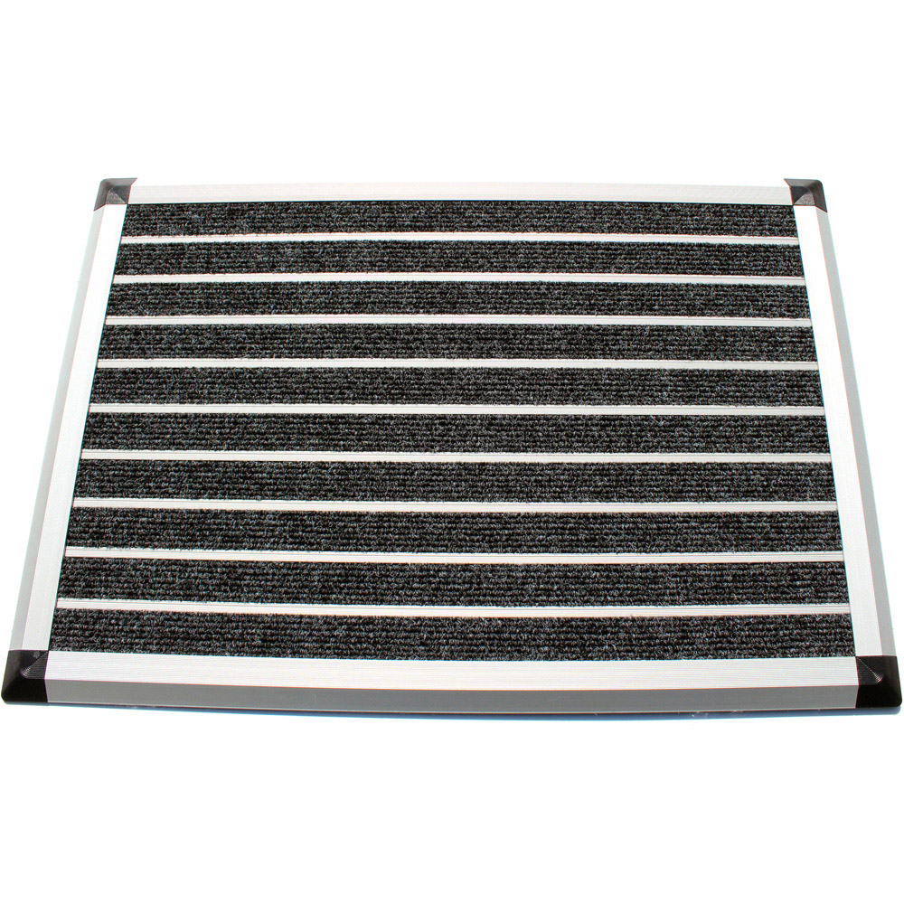 Doortex Alumat Grey Indoor Entrance Mat 40 x 60cm Image 3