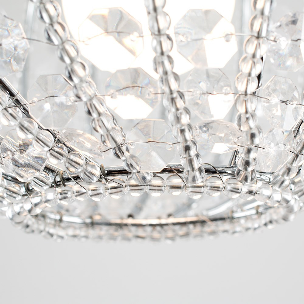 ValueLights Bead Acrylic Ball Pendant Shade Image 6