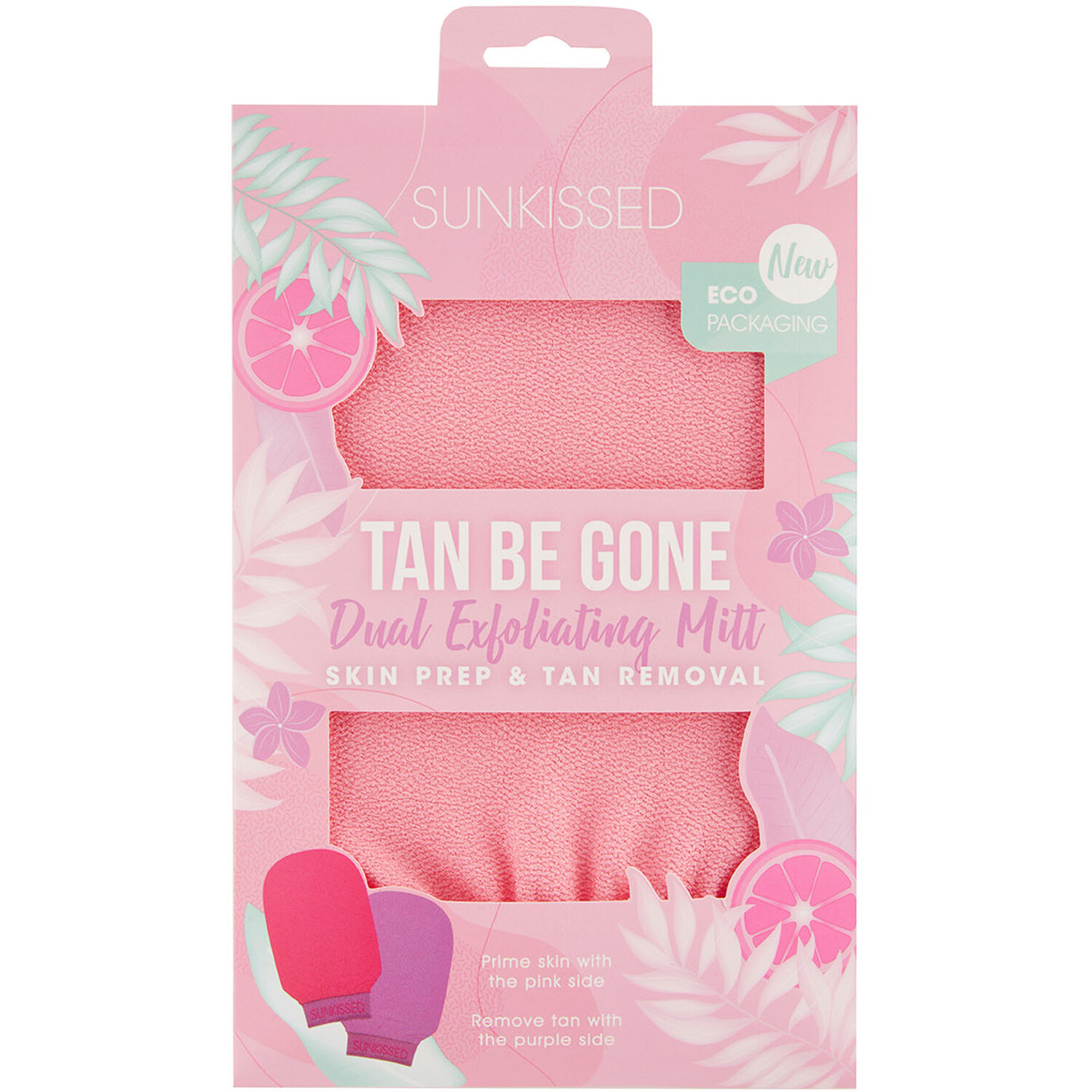 Sunkissed Tan Be Gone Dual Exfoliating Mitt Image