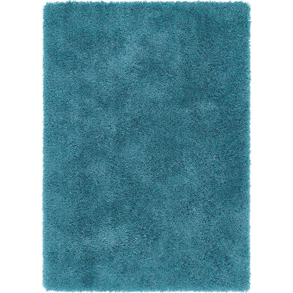Origins Chicago Dark Teal Shaggy Rug 160 x 230cm Image 1