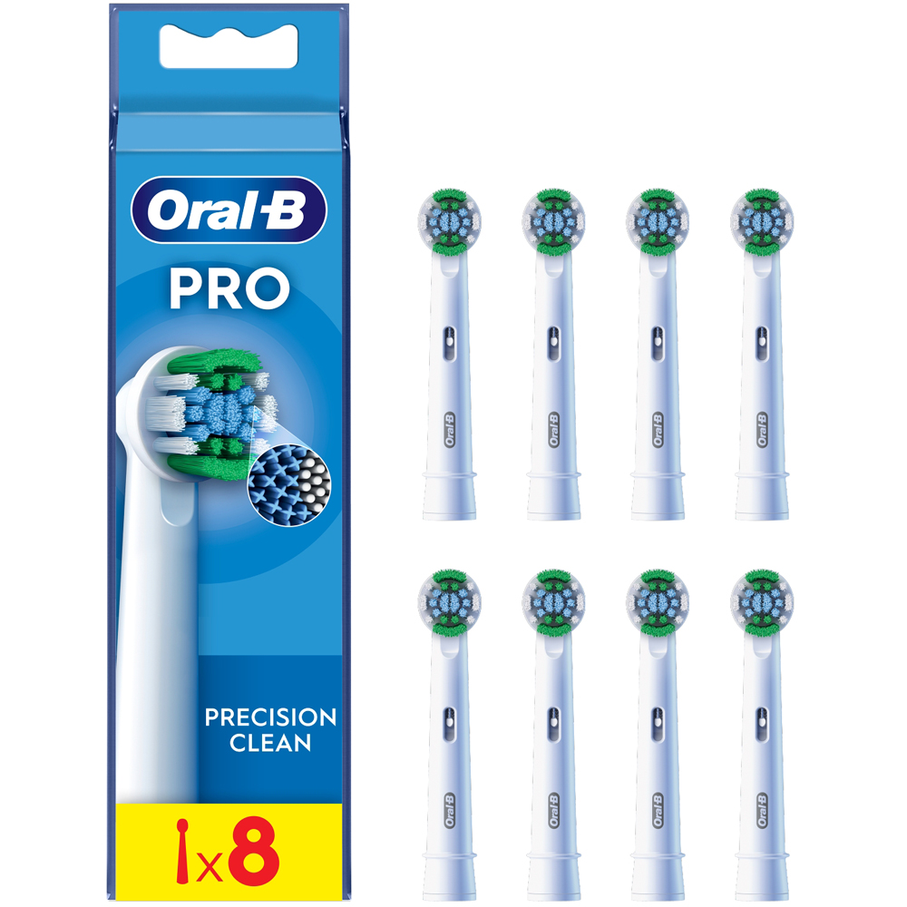 Oral-B Precision Clean X-Filaments Replacement Head 8 Pack Image 2