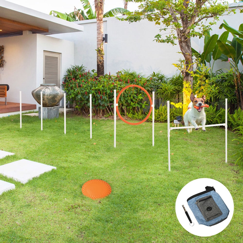 PawHut Dog Agility Equipment Training Set Image 2