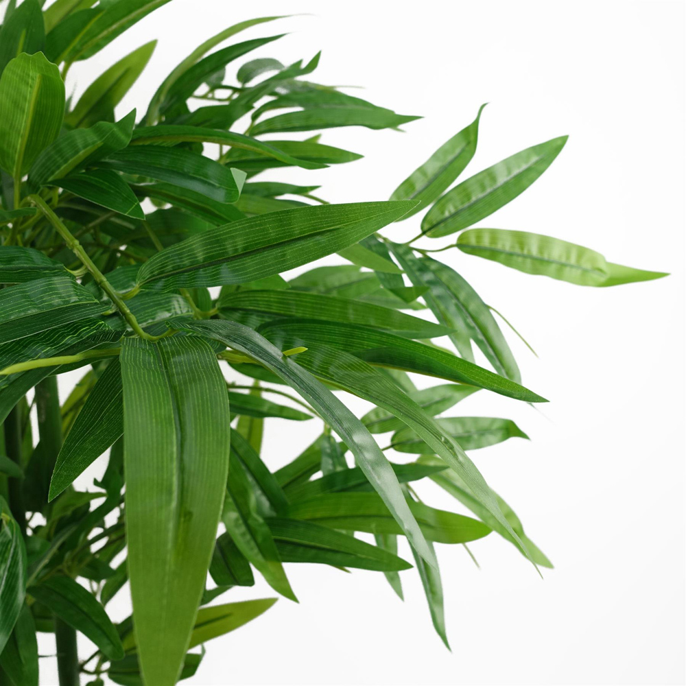 Leaf Green Bamboo Artificial Tree 3ft Image 4