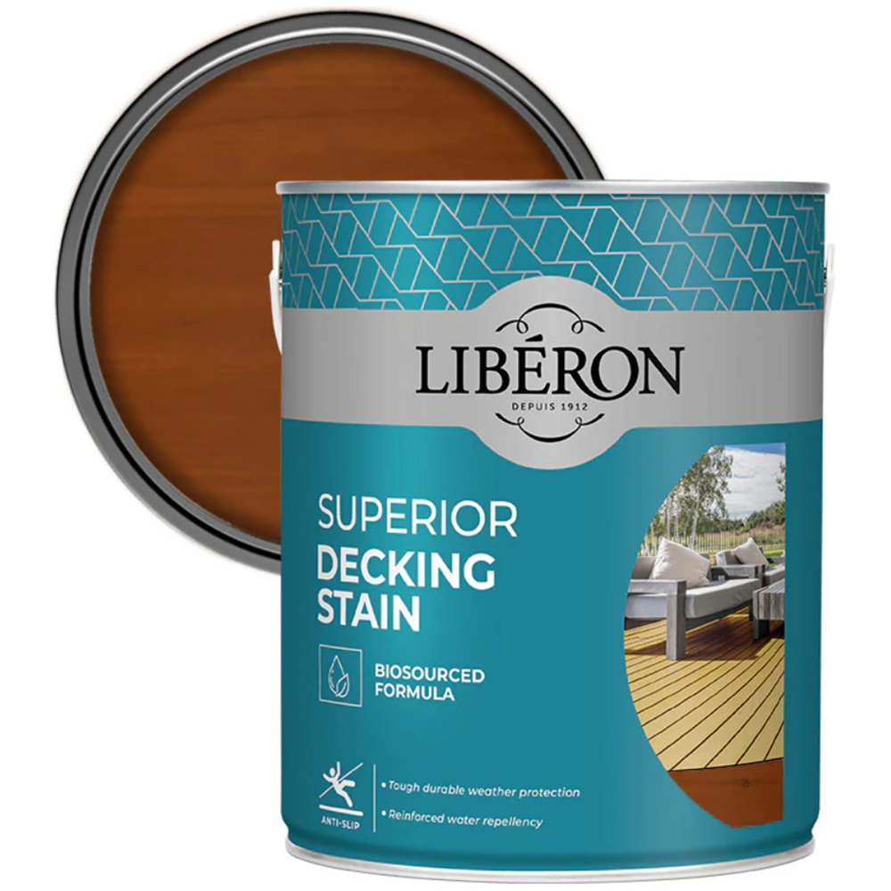 Liberon Superior Teak Decking Stain 5L Image 1