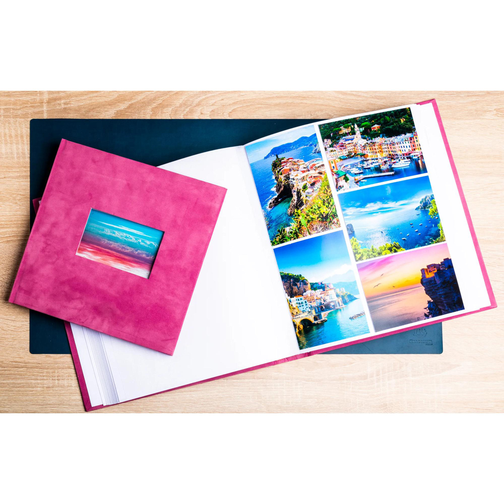 Exacompta Old Pink Photo Album 60 Sheets 300 Photos Image 2