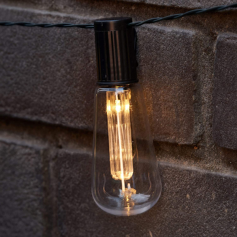 wilko Vintage Edison Bulb LED Solar String Light Image 3