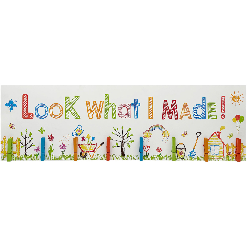 Childrens Look What I Made Plaque Image 1