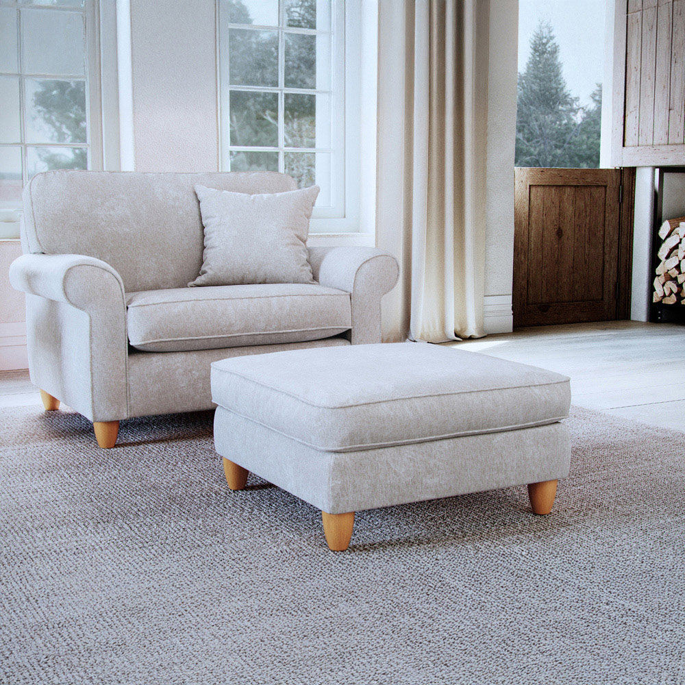 Sinatra Glory Pearl Footstool Image 3