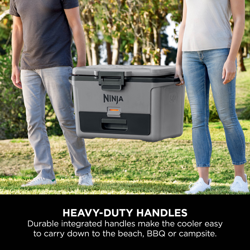 Ninja FrostVault FB151UKGY Slate Grey Hard Cooler with Dry Zone 47L Image 6