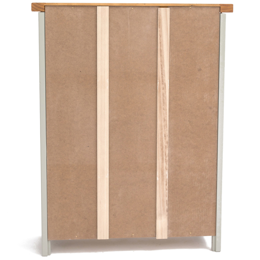 Argenta 3 Shelf Light Grey Bookcase Image 5